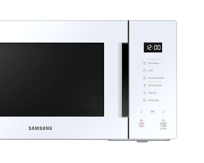 Micro-ondas Grill de Bancada SAMSUNG MG23T5018CW/EC (800 W - 1100 W - 23 l - Branco/Preto) — miniatura 6