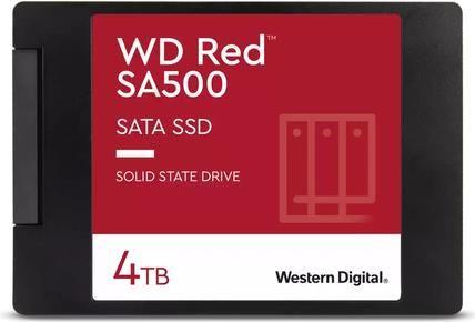 SSD NAS WESTERN DIGITAL Red SA500 WDS400T2R0A (4 TB - 2,5" - SATA)