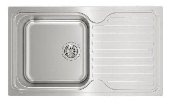 Lava-Loiça de Sobrepor TEKA CLASSIC 1C 1E SF (Metal - Inox)