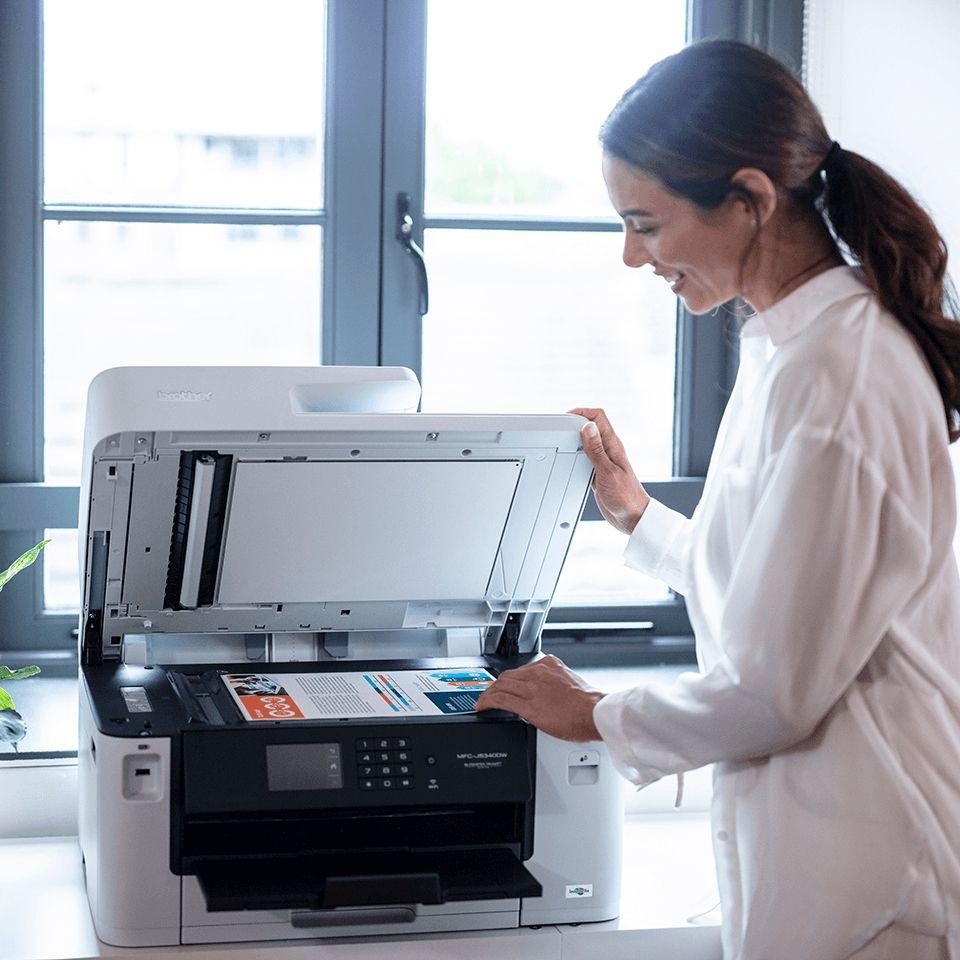 Impressora Multifunções Jato de Tinta BROTHER MFC-J5340DW (A3 - Impressão a cores - 250 folhas - Preto e Branco) — miniatura 6