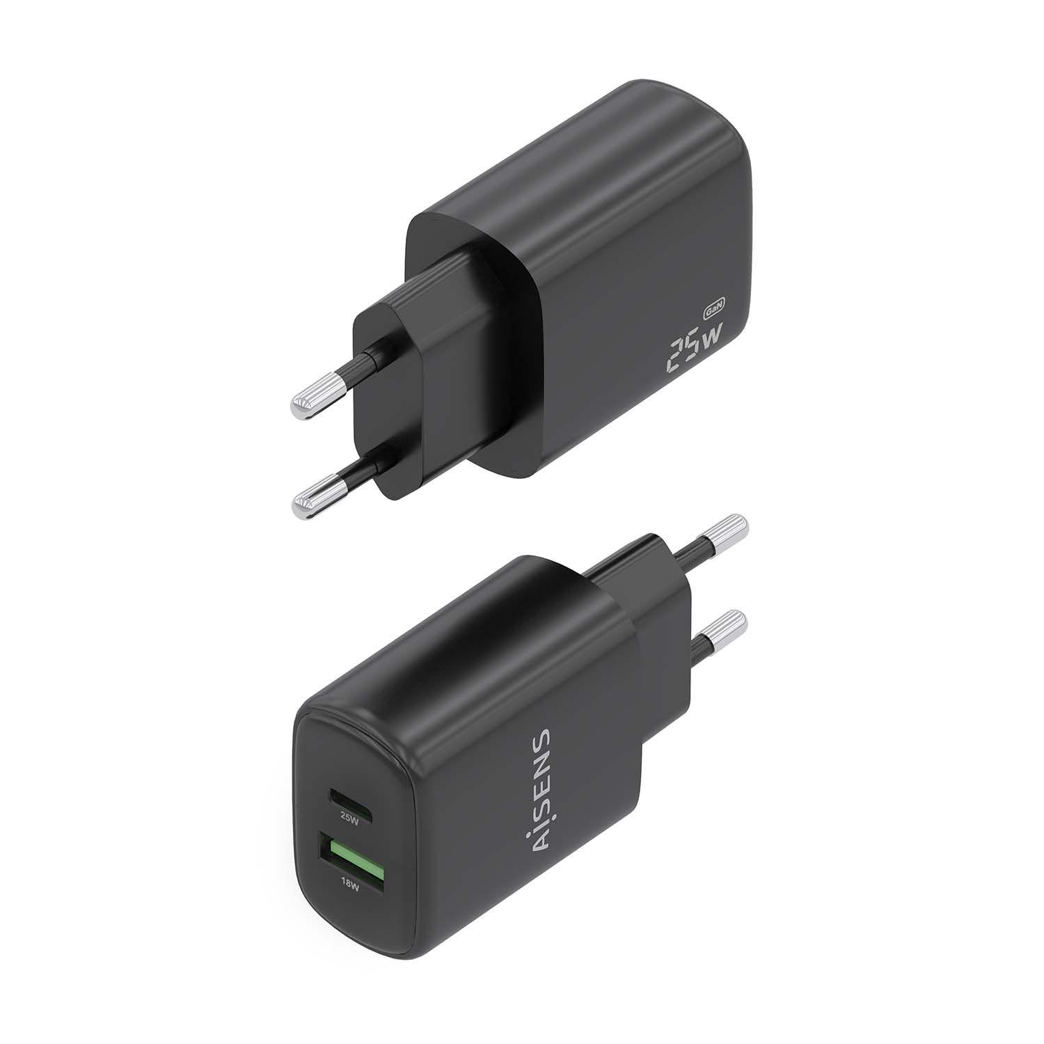 Carregador de Parede AISENS A110-0912 (25 W - Branco), miniatura 3