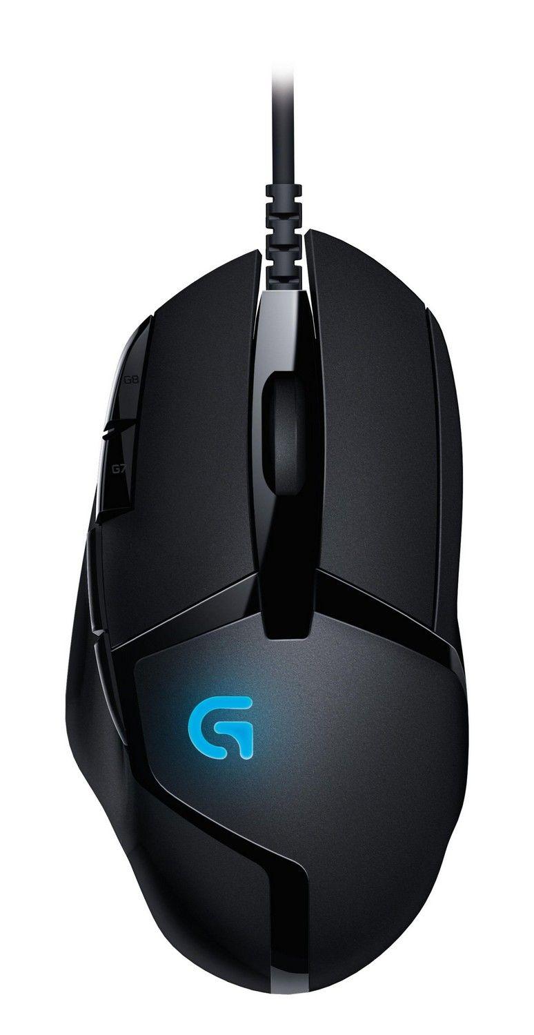 Rato LOGITECH G402 Hyperion Fury (Mão direita - 4000 DPI - Híbrido Fusion Engine - Preto) — miniatura 3