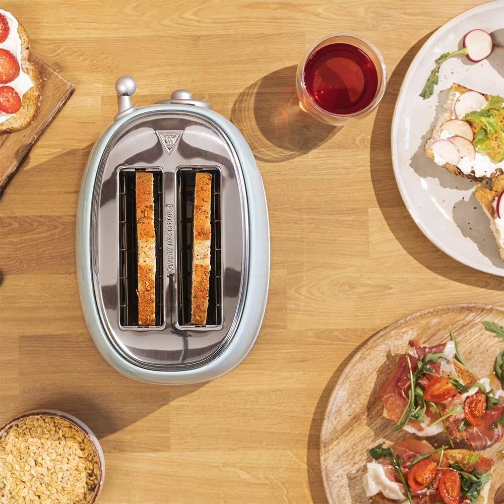 Torradeira CECOTEC Toast&Taste 800 Vintage (850 W - 2 fatias - 3,8 cm - Azul) — miniatura 4
