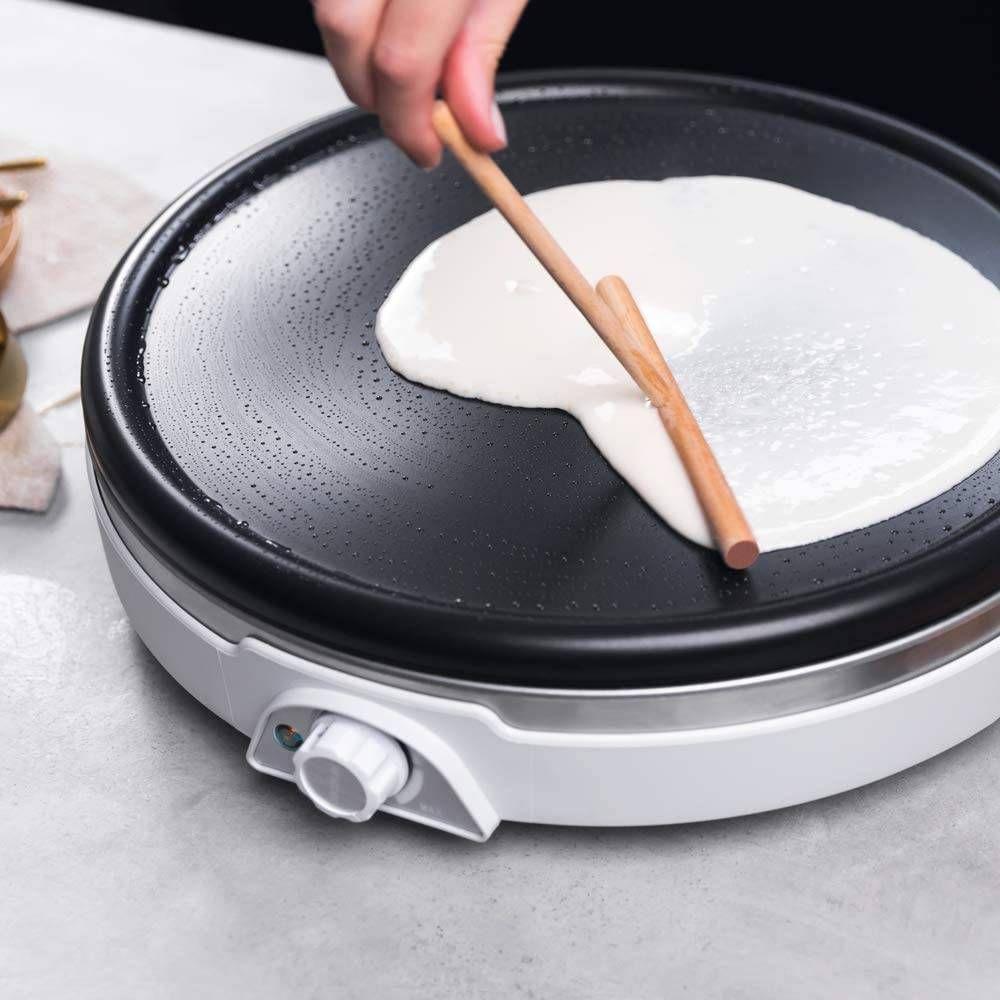 Máquina de Crepes CECOTEC Fun Crepestone XL Inox (Altura 10,3 cm - Aço inoxidável) — miniatura 4