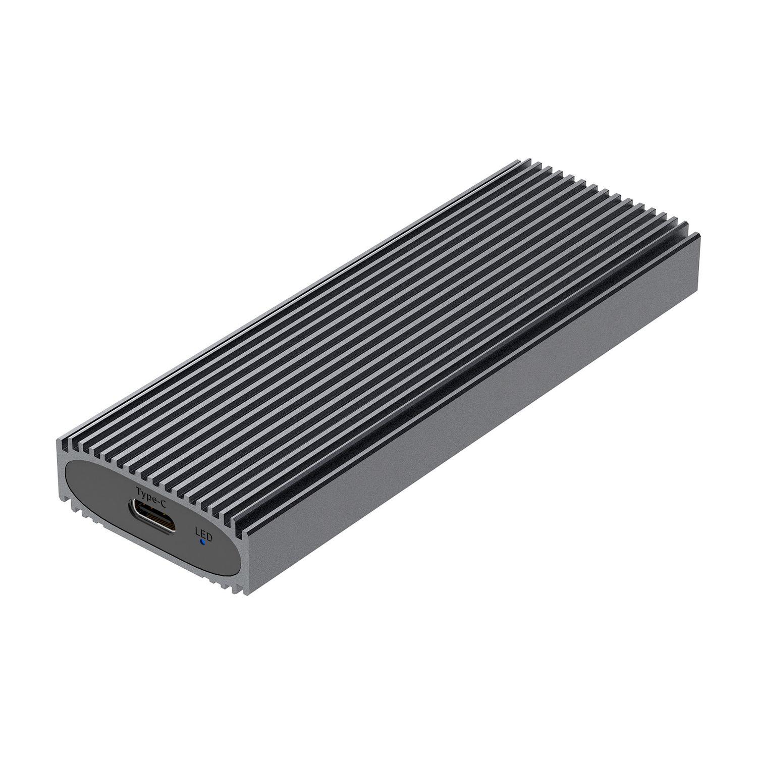Caixa Externa M.2 SSD AISENS ASM2-023GR (2 TB - M.2 - Cinzento)
