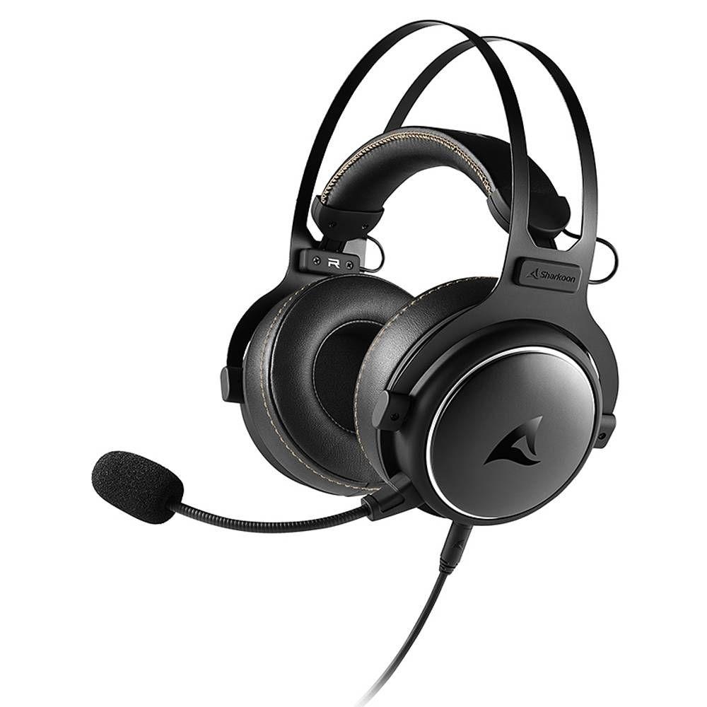 Headset Gaming SHARKOON SKILLER SGH50 (Binaural - Com fios - Circum-aural - Preto), miniatura 2