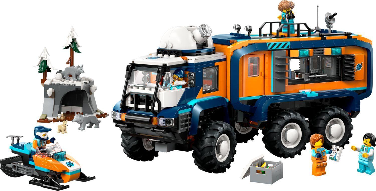 LEGO 60471 City Camião e Laboratório de Exploração Científica do Ártico (8+ anos - 1057 peças)