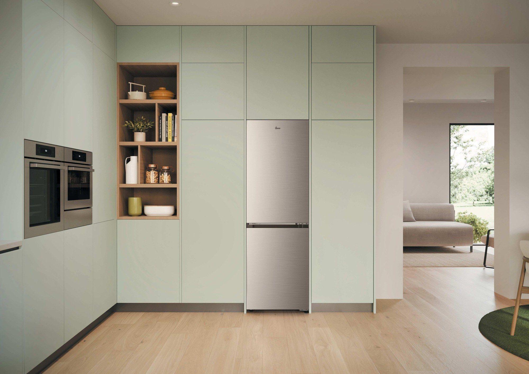 Frigorífico Combinado Independente HOOVER HONCQ2T6S18CX (315 L - 185x59,5x59,9 cm - 185 cm - Inox) — miniatura 11