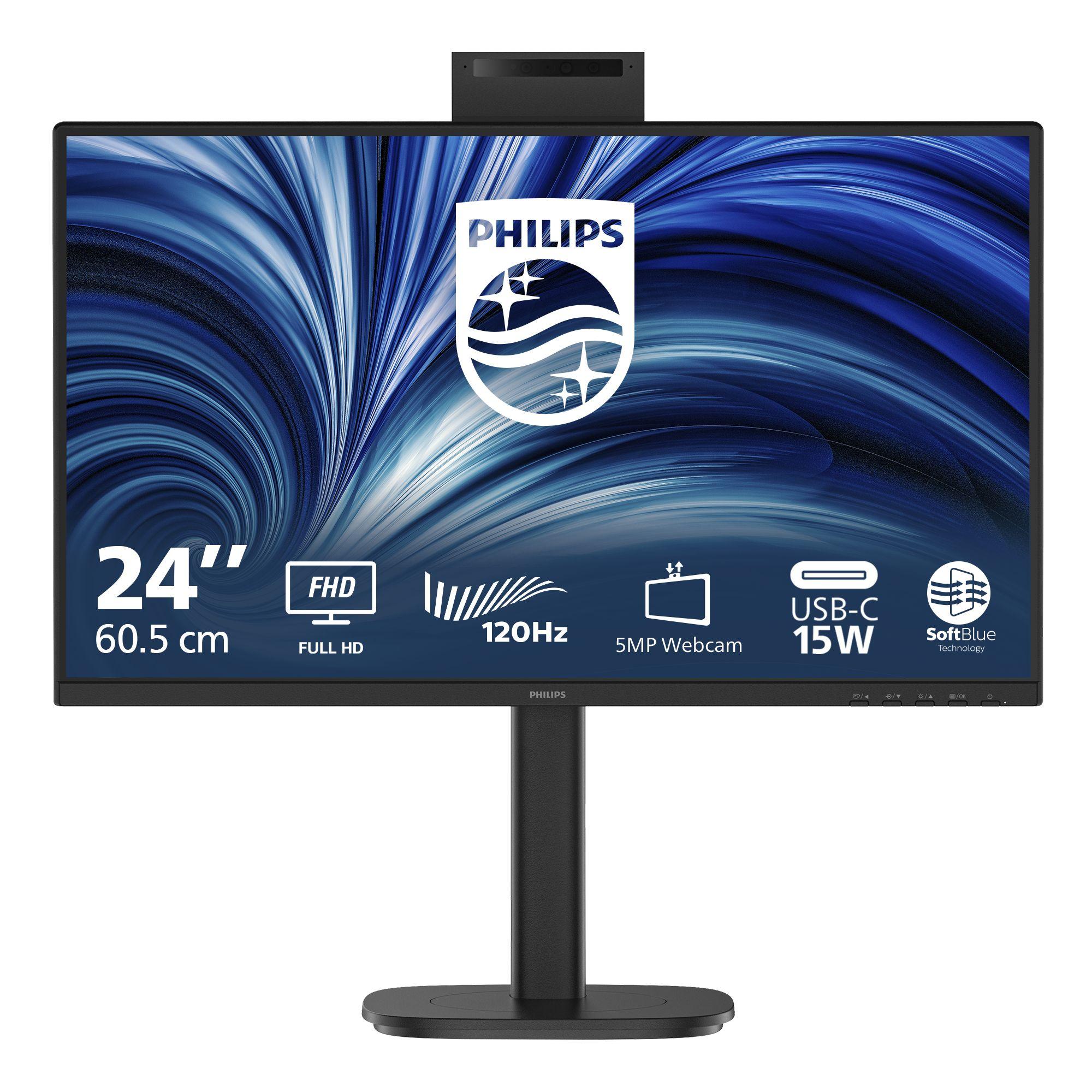 Monitor PHILIPS 24B2N3200JH/00 (23,8" - IPS - 120 Hz - Preto)