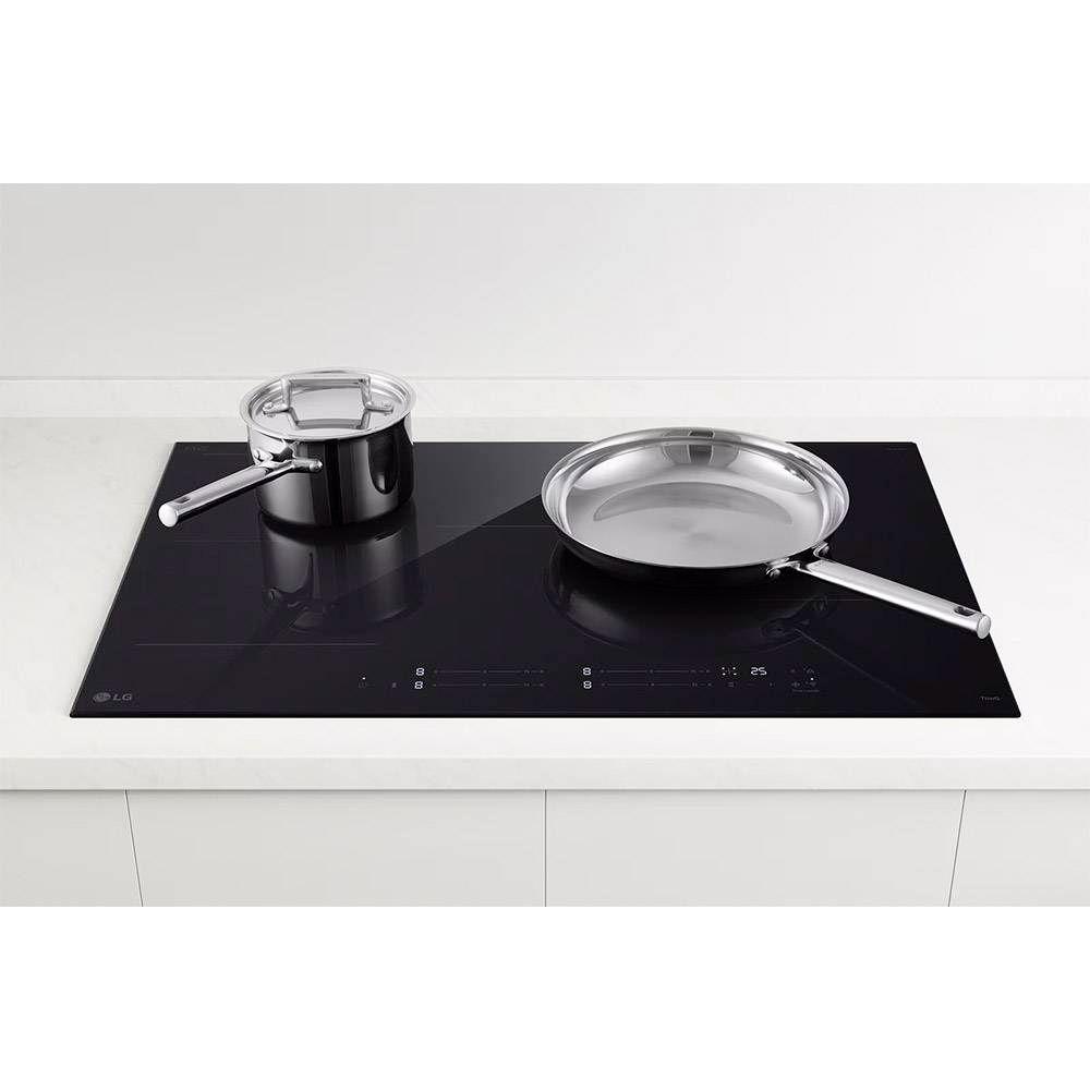 Placa de Indução de Encastre LG CBIZ3035B (4 zonas - 7400 W - Vidro-cerâmica - Preto), miniatura 4