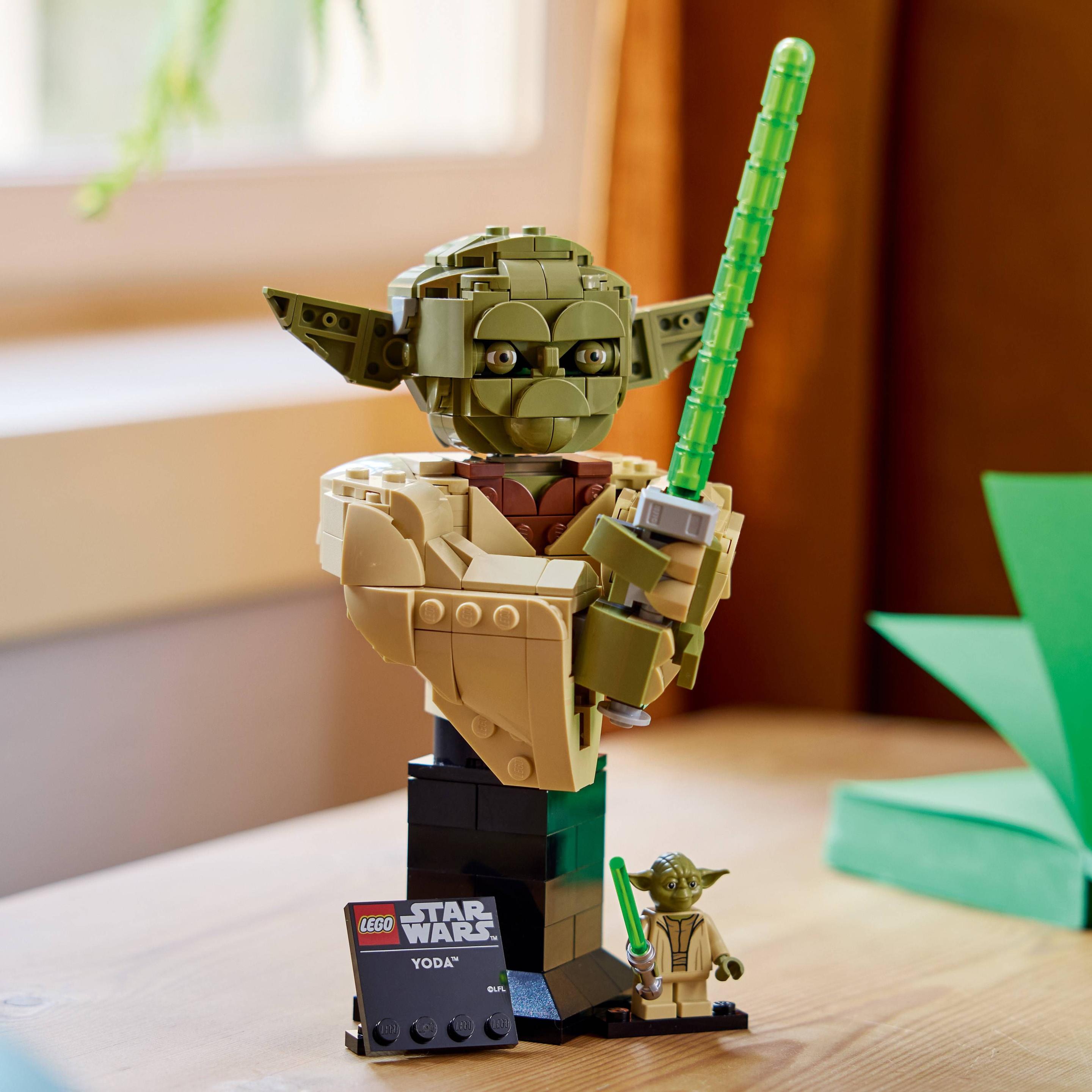 LEGO 75438 Star Wars Busto do Yoda™ (18+ anos - 399 peças) — miniatura 6