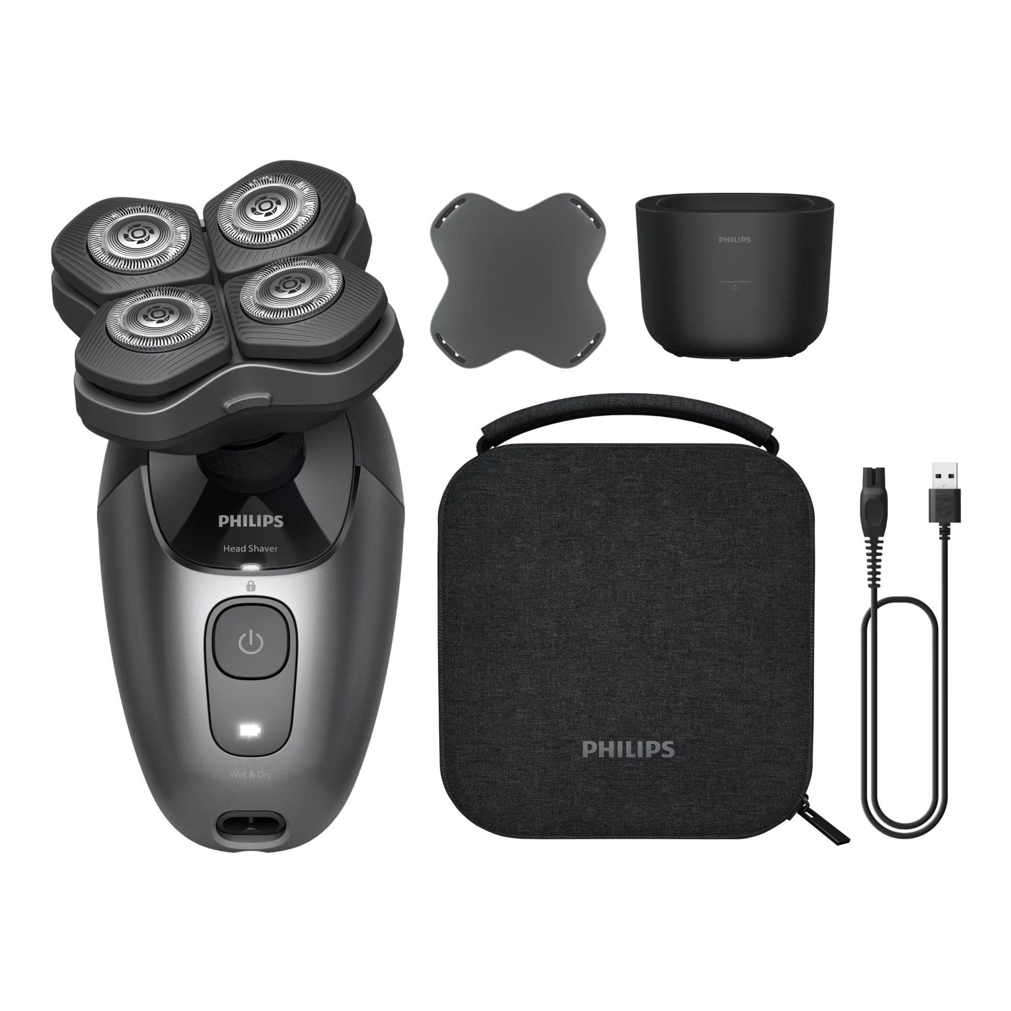 Máquina de Barbear de Cabeça PHILIPS HS7980/15 (Preto)