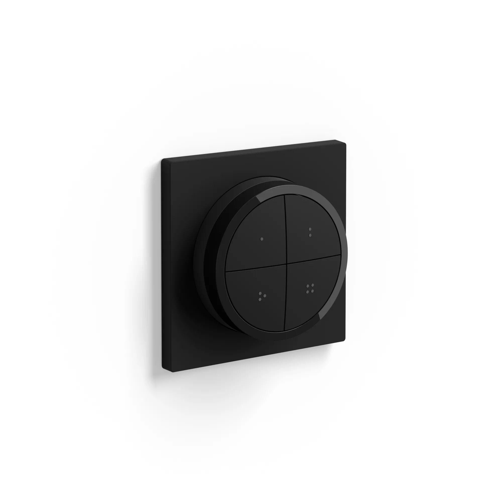 Interruptor Inteligente Sem Fios PHILIPS Hue Tap Dial (Plástico - Preto)