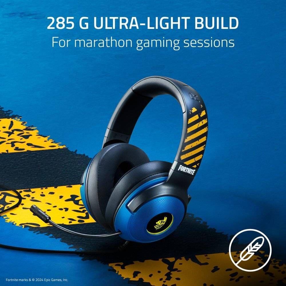 Headset Gaming RAZER Kraken V3 X Fortnite Edition (Binaural - Com fios - Circum-aural - Multicor) — miniatura 3
