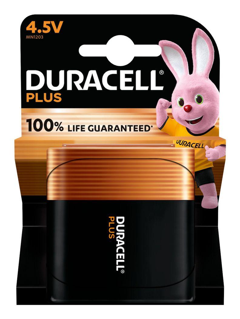 Pilha Alcalina DURACELL Plus Power 100 3LR12 (Preto)