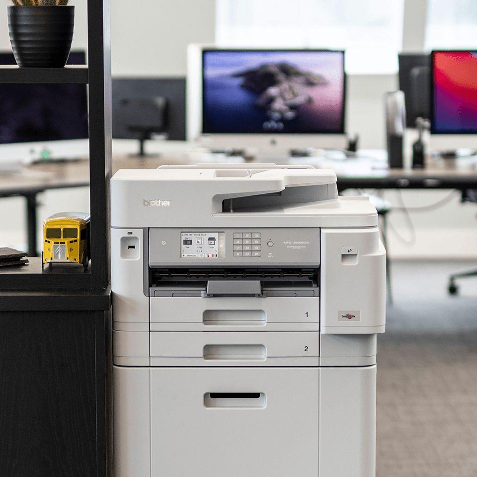 Impressora Multifunções BROTHER MFC-J5955DW (A3 - Impressão a cores - 500 folhas - Branco) — miniatura 2