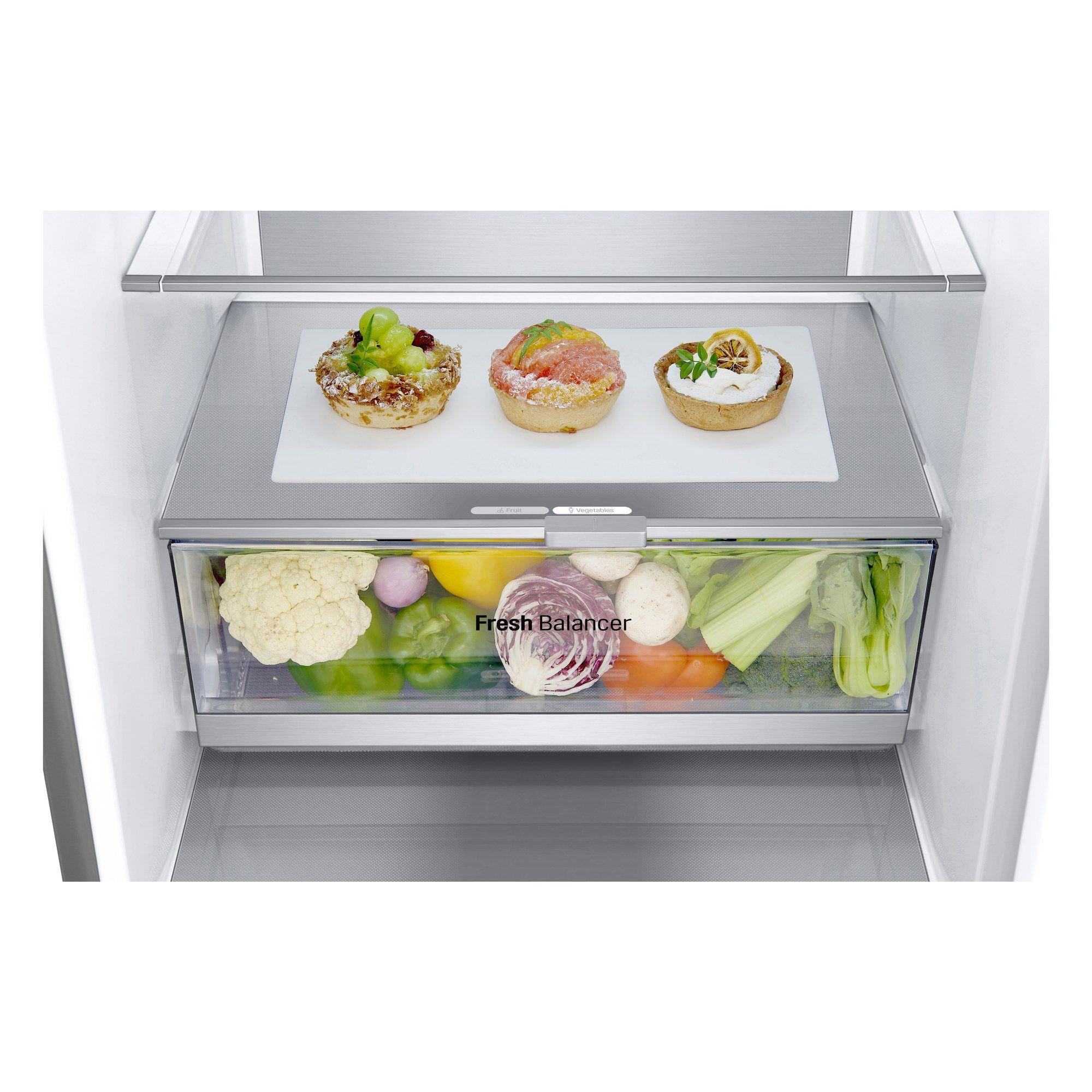 Frigorífico Combinado Independente LG GBV7280BMB (387 L - 203x59,5x67,6 cm - 203 cm - Inox) — miniatura 10