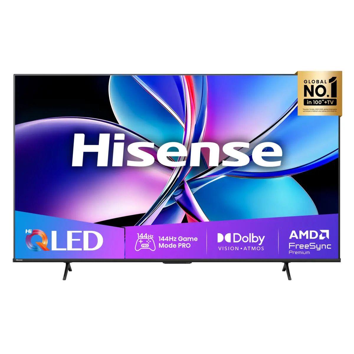Televisor HISENSE 85E77Q PRO (85" - QLED - 144 Hz - Preto)