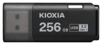 Pen USB KIOXIA TransMemory U301 (Com tampa - USB Type-A - USB 3.2 Gen 1 - Preto)