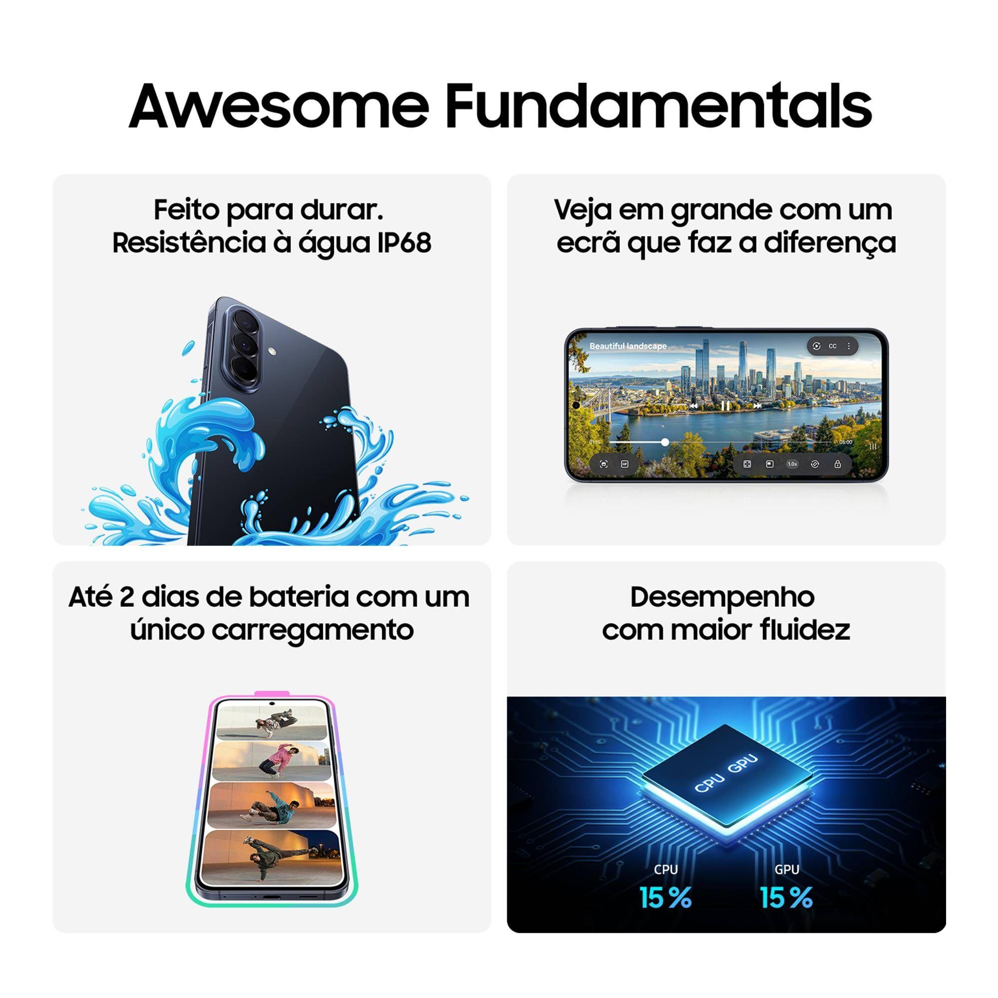 Smartphone SAMSUNG Galaxy A57 5G (12GB/512GB - 6,7" - Cinzento), miniatura 4