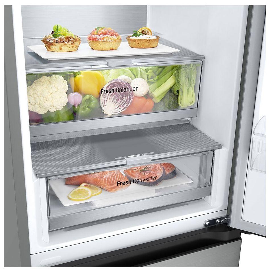 Frigorífico Combinado Independente LG GBV7170EPY (344 L - Altura 186 cm - 60 cm - Prateado) — miniatura 5
