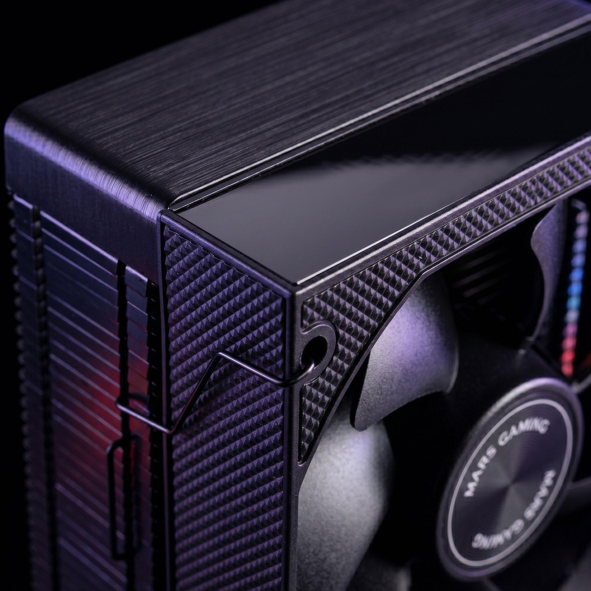 Dissipador CPU MARS GAMING MCPU-XPRO (Tripla torre - 90 mm - Altura 13,6 cm - Preto) — miniatura 5