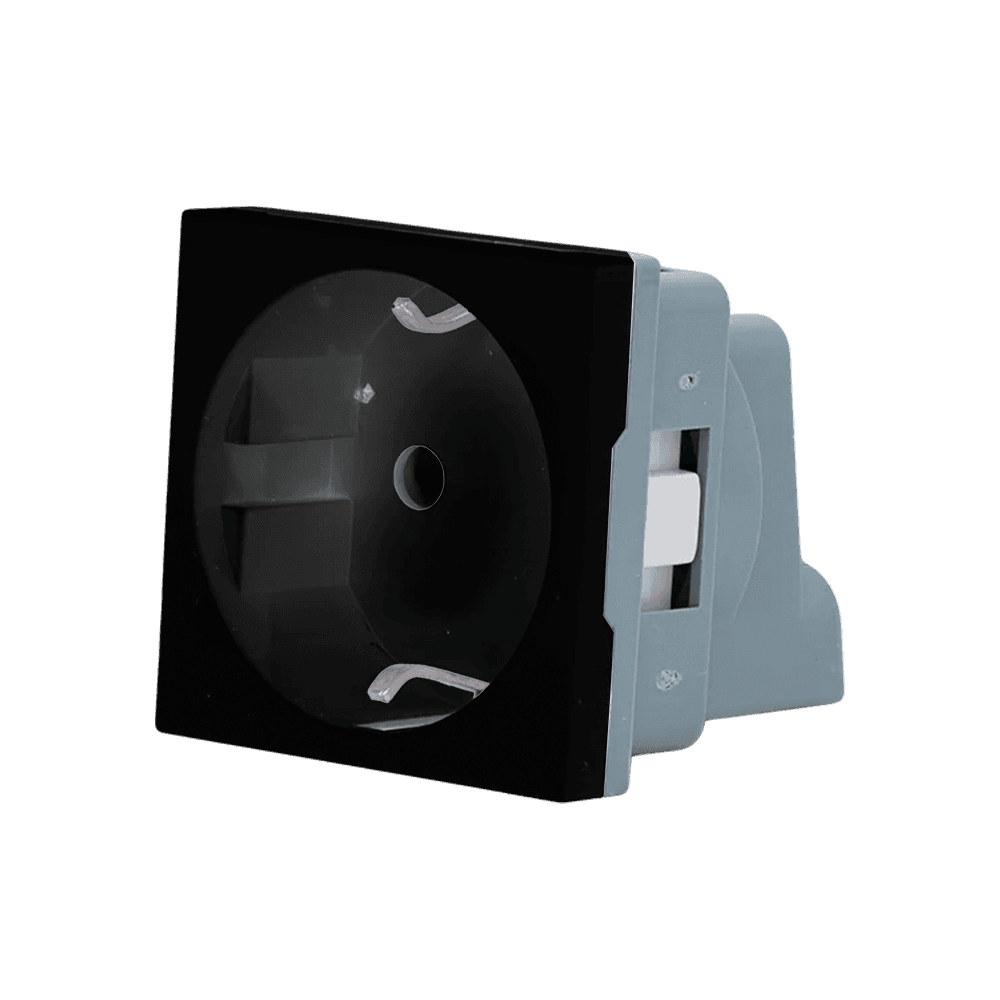 Adaptador de Tomada SHELLY SH-WALL-DISPLAY-SOCKET-B (Preto)