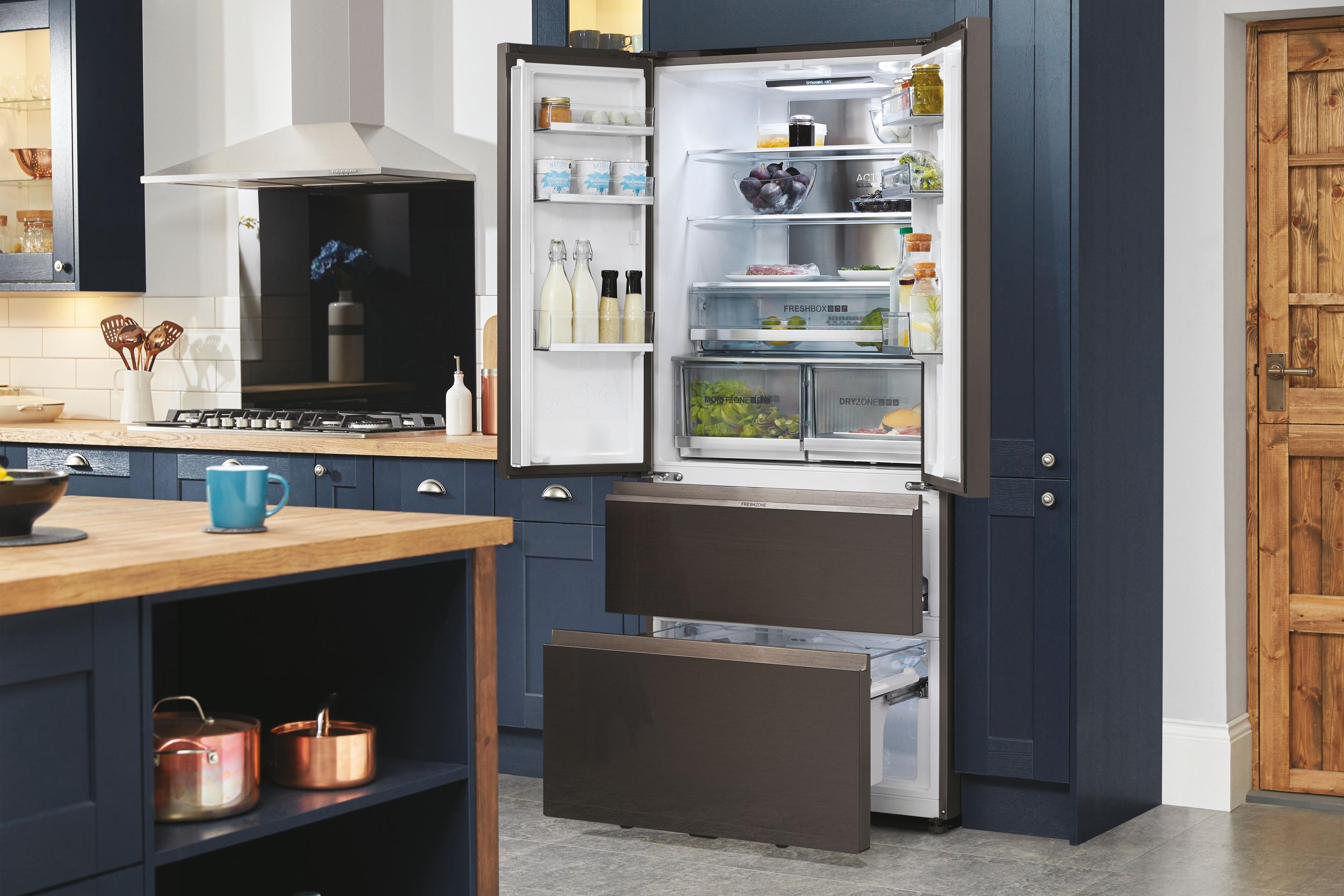 Frigorífico Americano Independente HAIER HB18FGSAAA (539 l - 190x83x66,9 cm - 83 cm - Titânio) — miniatura 11
