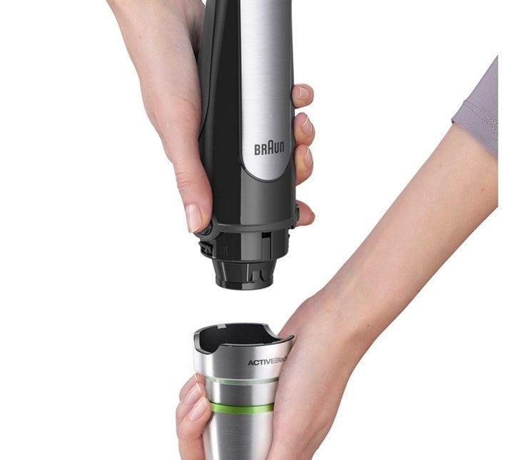 Varinha Mágica BRAUN MultiQuick 7 MQ7045X (1000 W - Altura 39 cm - Preto/Inox), miniatura 4