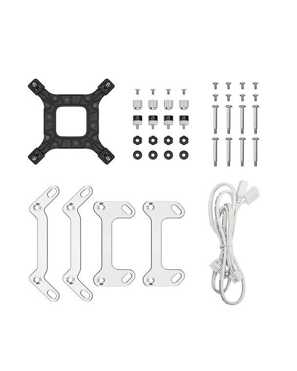 Kit de Arrefecimento Líquido para CPU DEEPCOOL LQ240 WH (120 mm - 2400 RPM - Multi - Branco) — miniatura 5