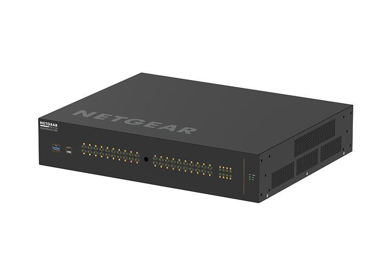 Switch Gerido NETGEAR AV Line M4250-40G8XF-PoE++ GSM4248UX-100EUS (Gigabit Ethernet - 240 Gbit/s - PoE ativo - Preto), miniatura 2