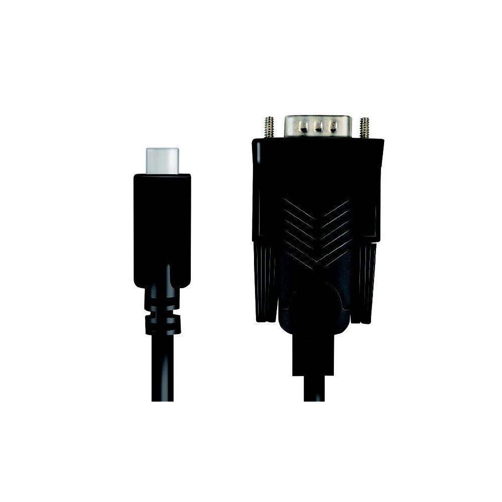 Cabo Adaptador LOGILINK AU0051A (1,2 m - USB-C - Windows 11 - Preto), miniatura 2