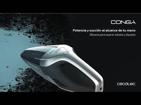 Aspirador de Mão CECOTEC Conga Immortal ExtremeSuction (Altura 12,5 cm - Preto e Branco) — miniatura 3
