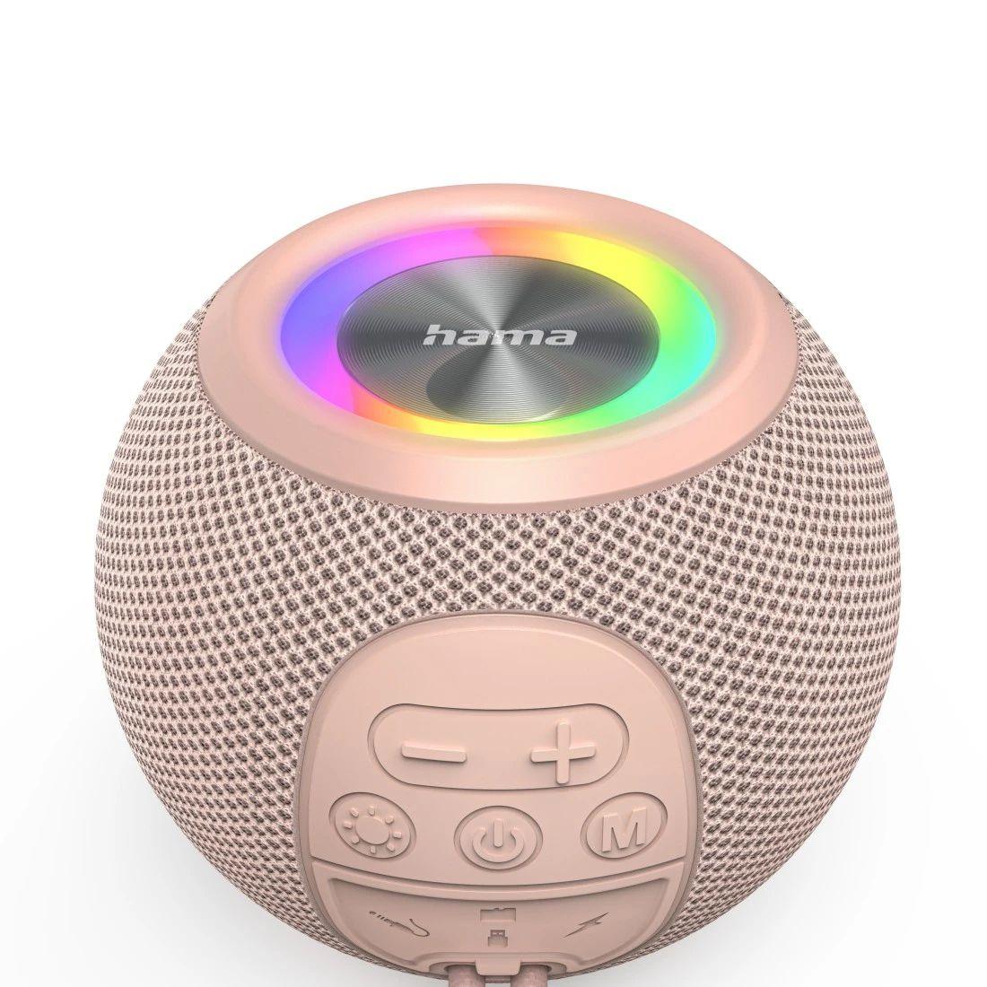 Coluna Portátil HAMA 00188240 (5 W - Com fios e sem fios - Rosa), miniatura 3