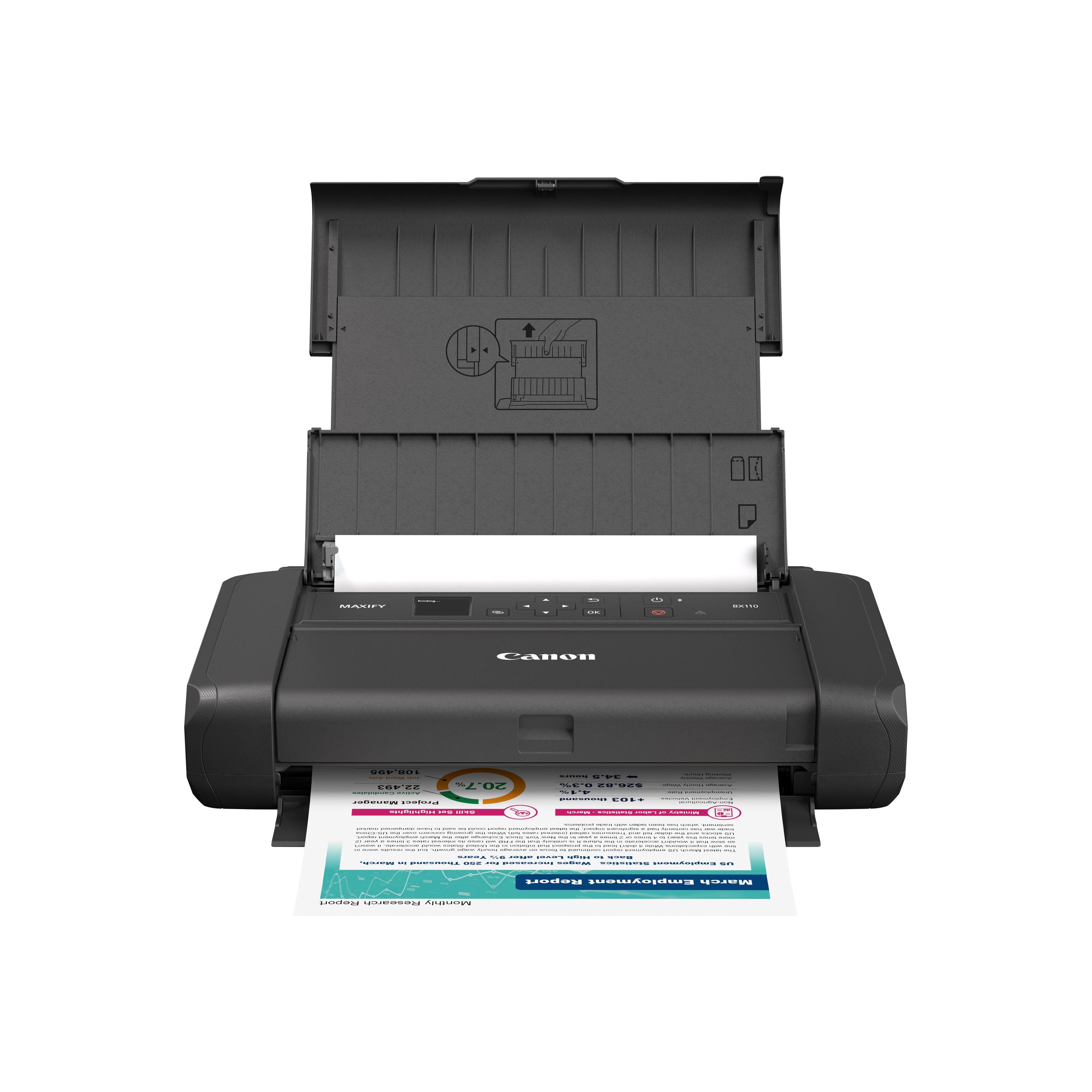 Impressora a Jato de Tinta CANON MAXIFY BX110 (A4 - 50 folhas - Preto) — miniatura 6