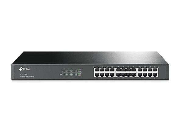 Switch TP-LINK TL-SG1024 (Gigabit Ethernet - 48 Gbit/s - Preto)