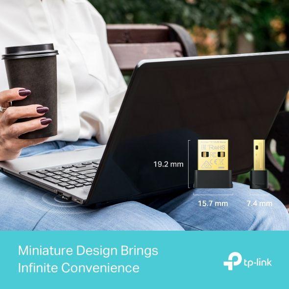 Adaptador USB Wi-Fi TP-LINK ARCHER TX10UB NANO (600 Mbit/s - Banda dupla - Preto), miniatura 6