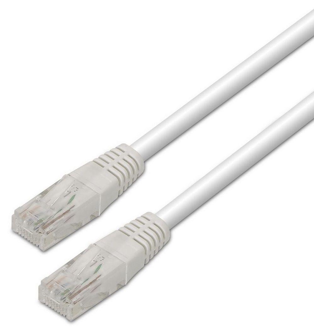 Cabo de Rede RJ45 AISENS A133-0197 (1 m - Cat5e - RJ-45 - Branco), miniatura 3