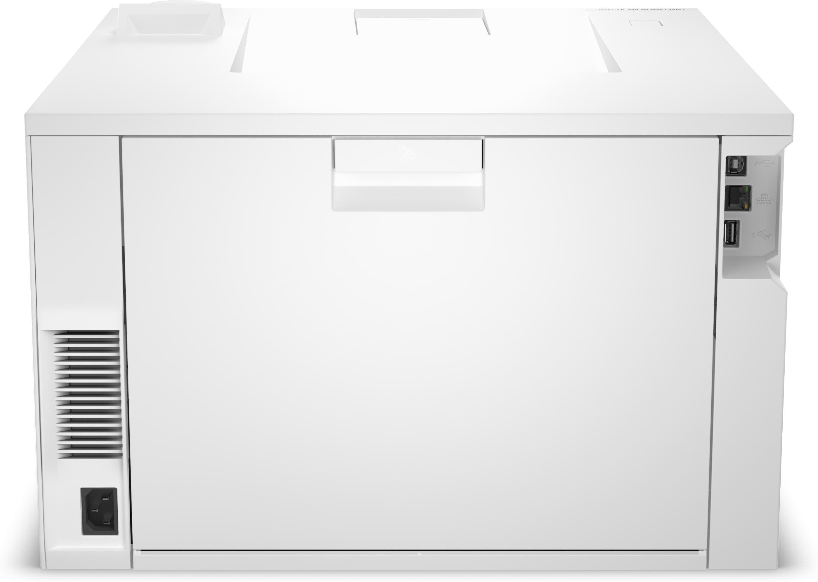 Impressora Laser a Cores HP Color LaserJet Pro 4202dn (A4 - Impressão a cores - 300 folhas - Azul e Branco) — miniatura 4