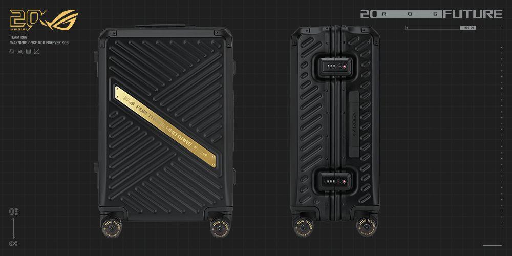 Mala de Viagem Trolley ASUS ROG SLASH Edition 20 (Policarbonato - Preto) — miniatura 13