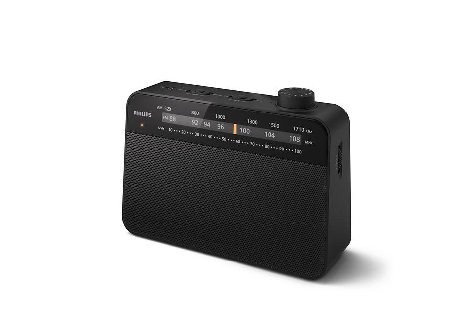 Rádio Portátil PHILIPS TAR2509/10 (40" - 0,3 W - AC - Preto) — miniatura 4
