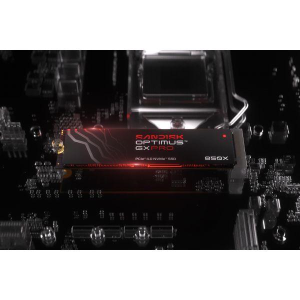 SSD SANDISK Optimus GX PRO 850X (2 TB - M.2 2280 - PCI Express 4.0 NVMe), miniatura 4