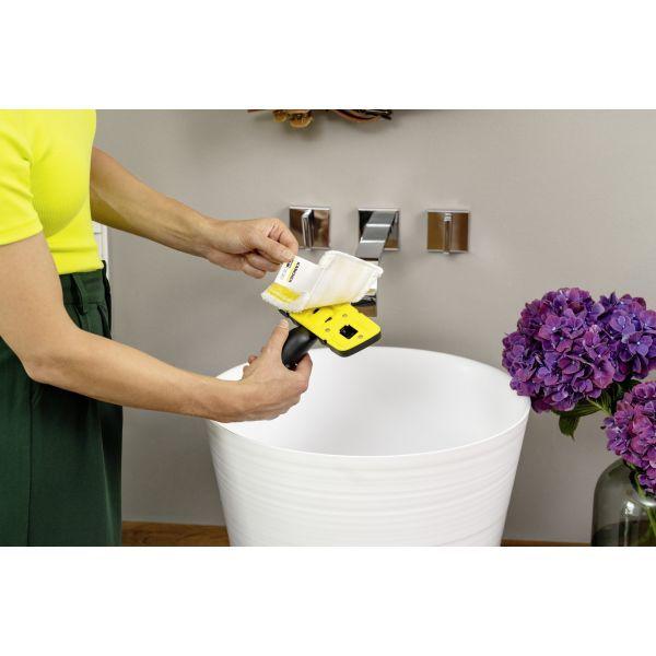 Conjunto de Panos para Bocal Manual Flexível KÄRCHER 2.863-343.0 (Altura 17 cm - Branco/Amarelo) — miniatura 4