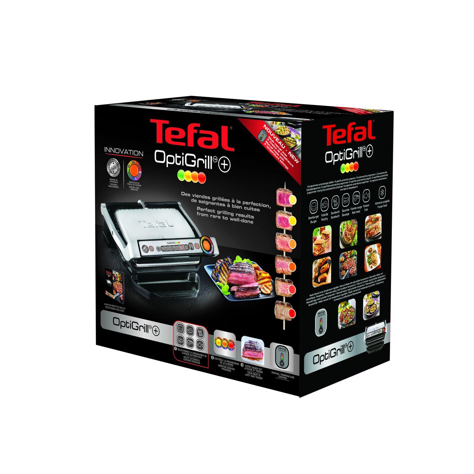 Grelhador de Contacto TEFAL GC712D34 (Cinzento) — miniatura 8