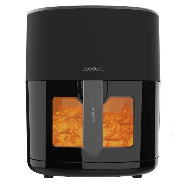 Fritadeira Independente CECOTEC Cecofry Fantastik Window 6500 (1700 W - 200 °C - 80 °C - Preto)