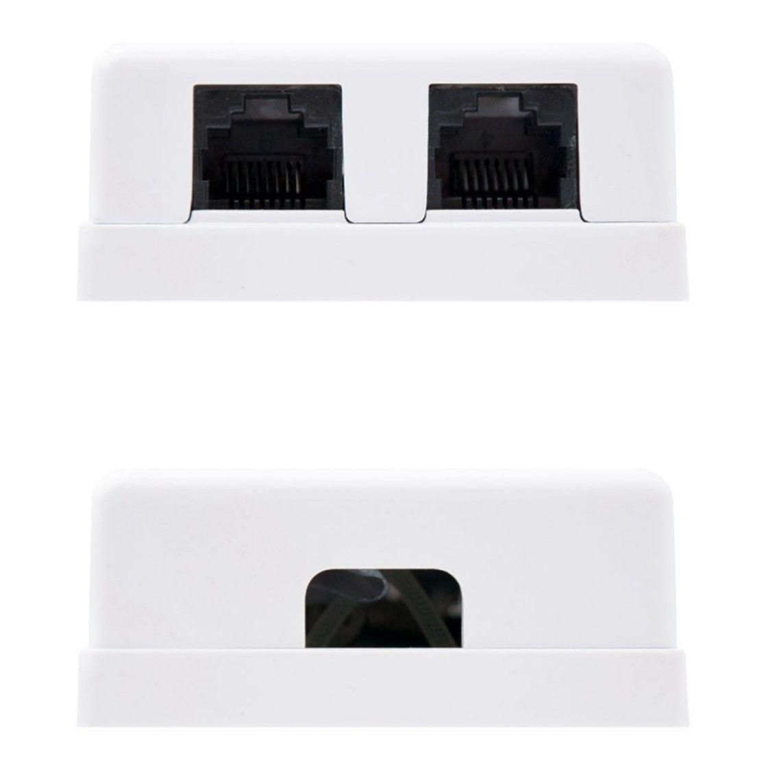 Roseta de Superfície NANOCABLE 10.21.1502 (Branco)