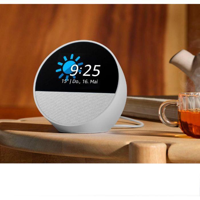 Coluna Inteligente AMAZON Echo Spot 2024 (2,83" - 320 x 240 pixels - 2,1 W - Branco) — miniatura 3