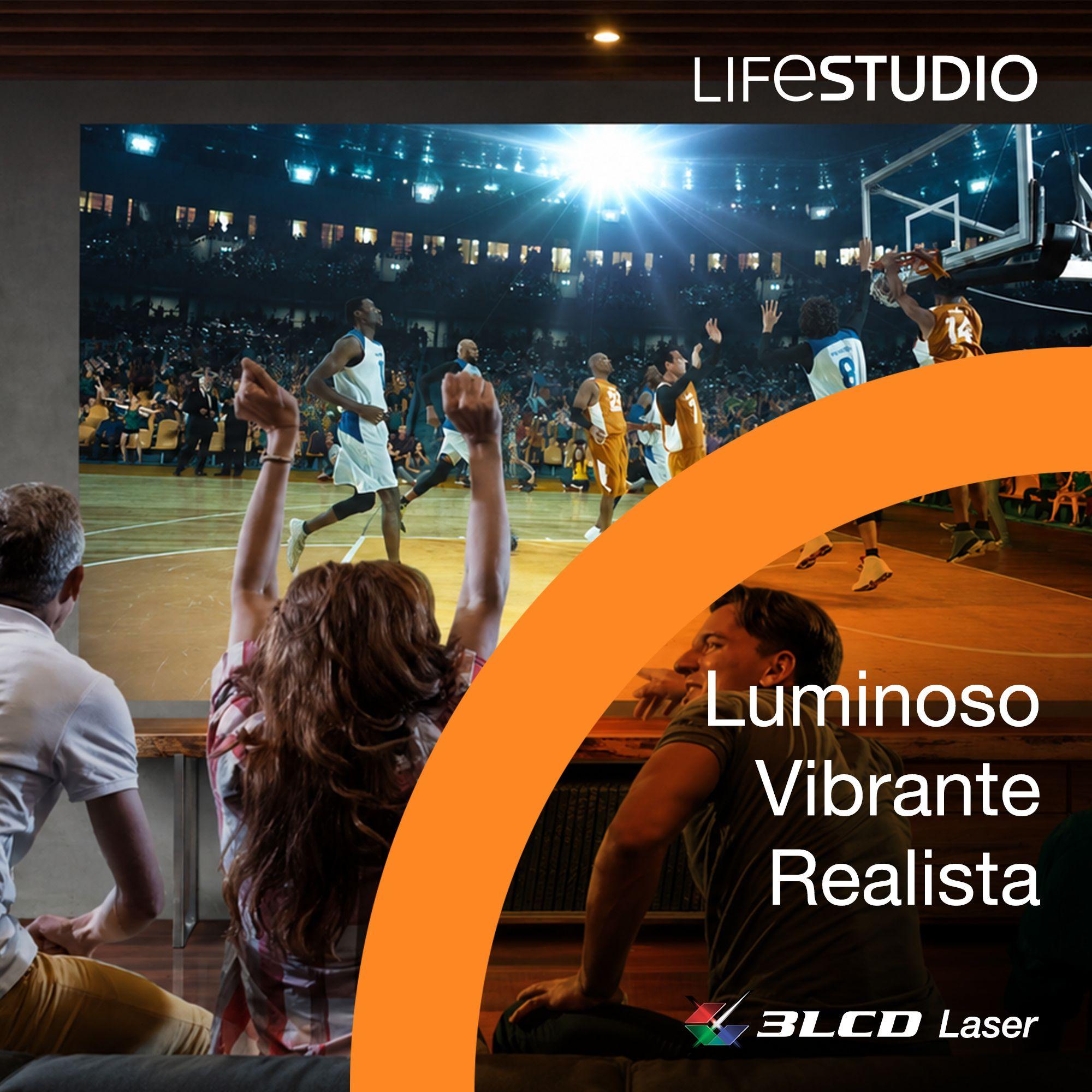 Projetor de Cinema em Casa EPSON Lifestudio Grand Plus EH-LS970W (UHD 4K - Google TV - 4000 ANSI lumens - Branco Diamante) — miniatura 11