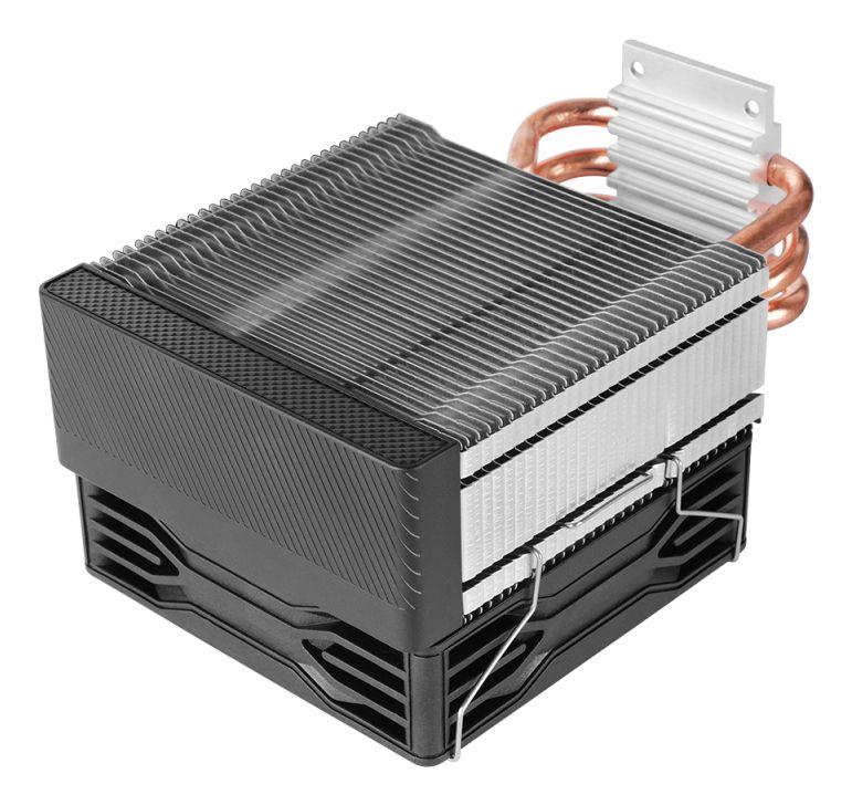 Dissipador de CPU MARS GAMING MCPU-X3 (90 mm - 1 ventoinha - 2600 RPM - Preto) — miniatura 2
