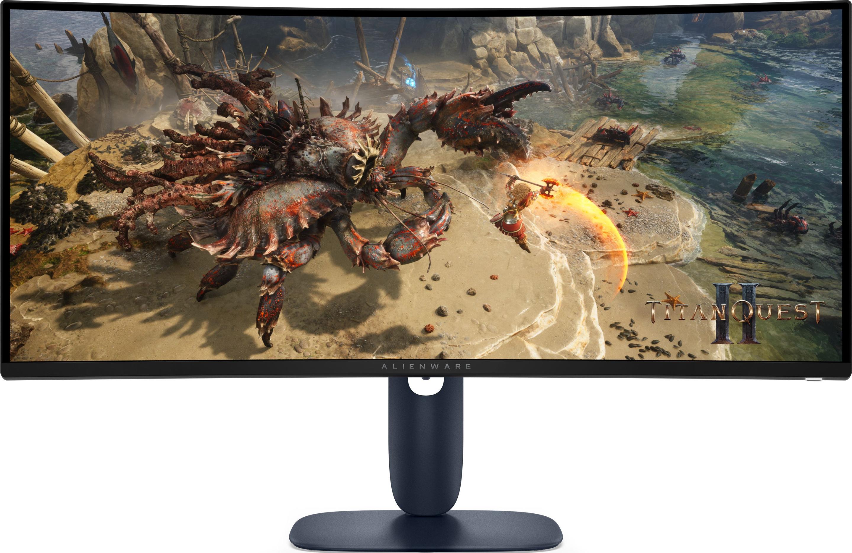 Monitor DELL Alienware AW3425DWM (34" - VA - 180 Hz - Preto e Azul)